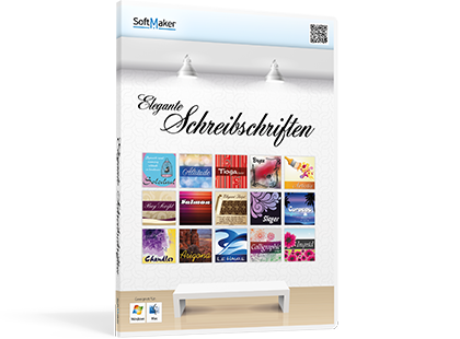 Elegante Schreibschriften