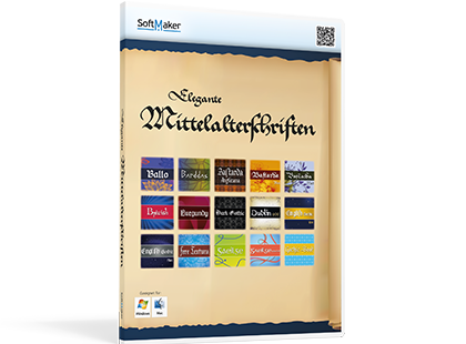 Elegante Mittelalterschriften