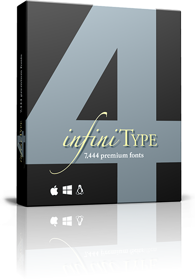 infiniType 4: 7.444 Premium-Schriften