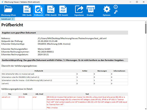 E-Rechnung