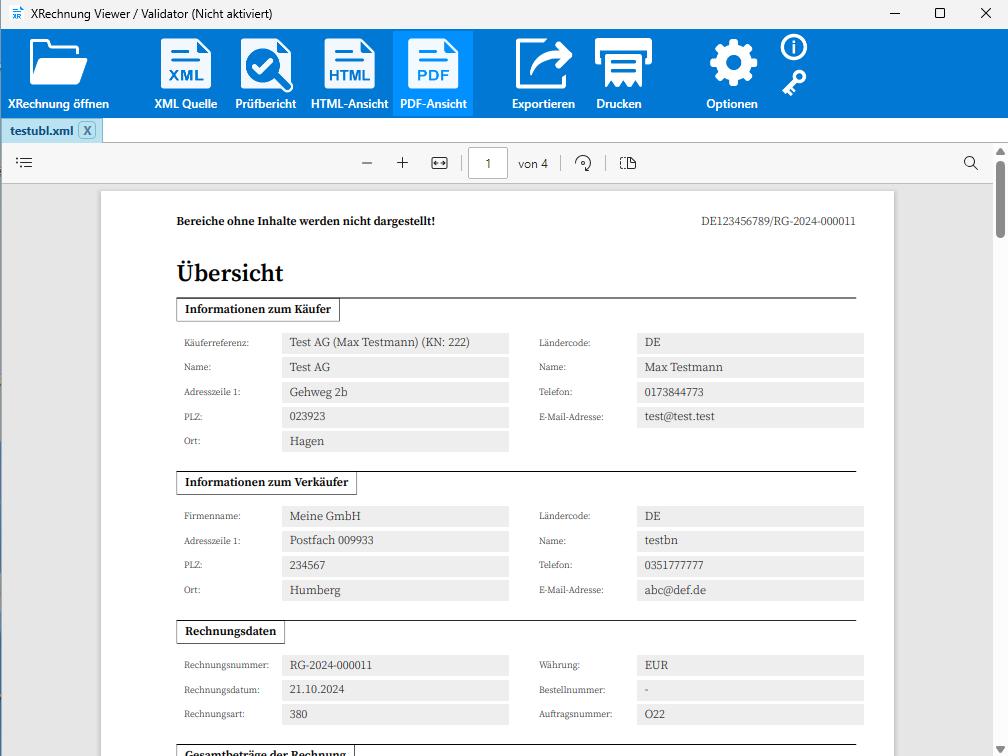 E-Rechnung