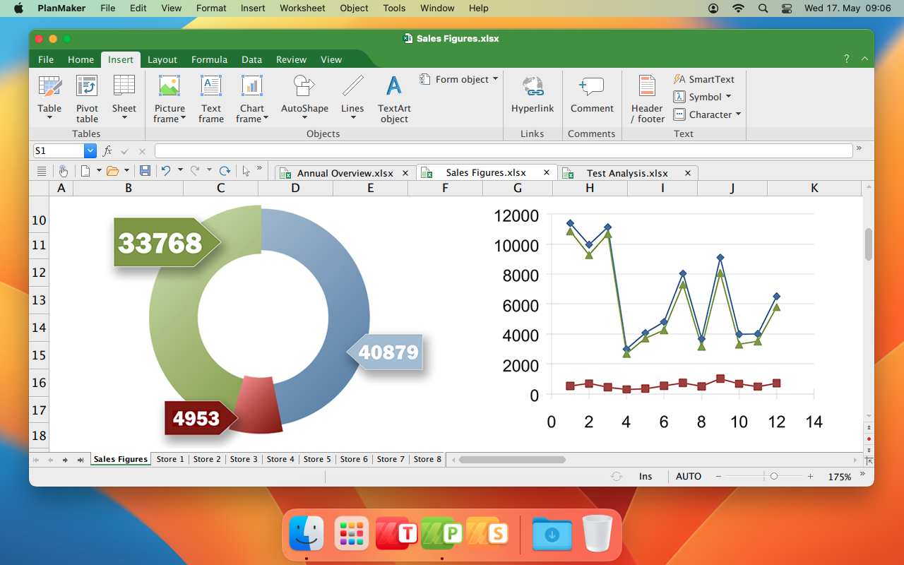 PlanMaker for Mac, the GDPR-compliant alternative to Microsoft Excel.