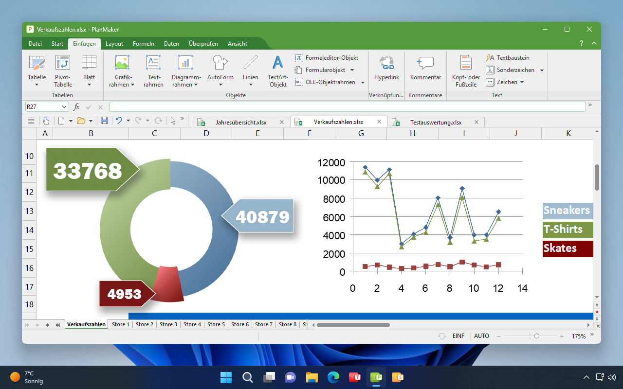 PlanMaker für Windows, die DSGVO-konforme Alternative zu Microsoft Excel.