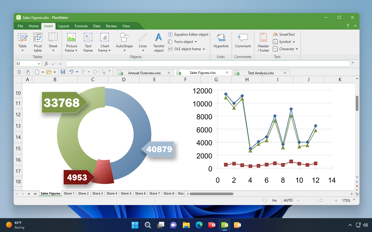 PlanMaker for Windows, the GDPR-compliant alternative to Microsoft Excel.