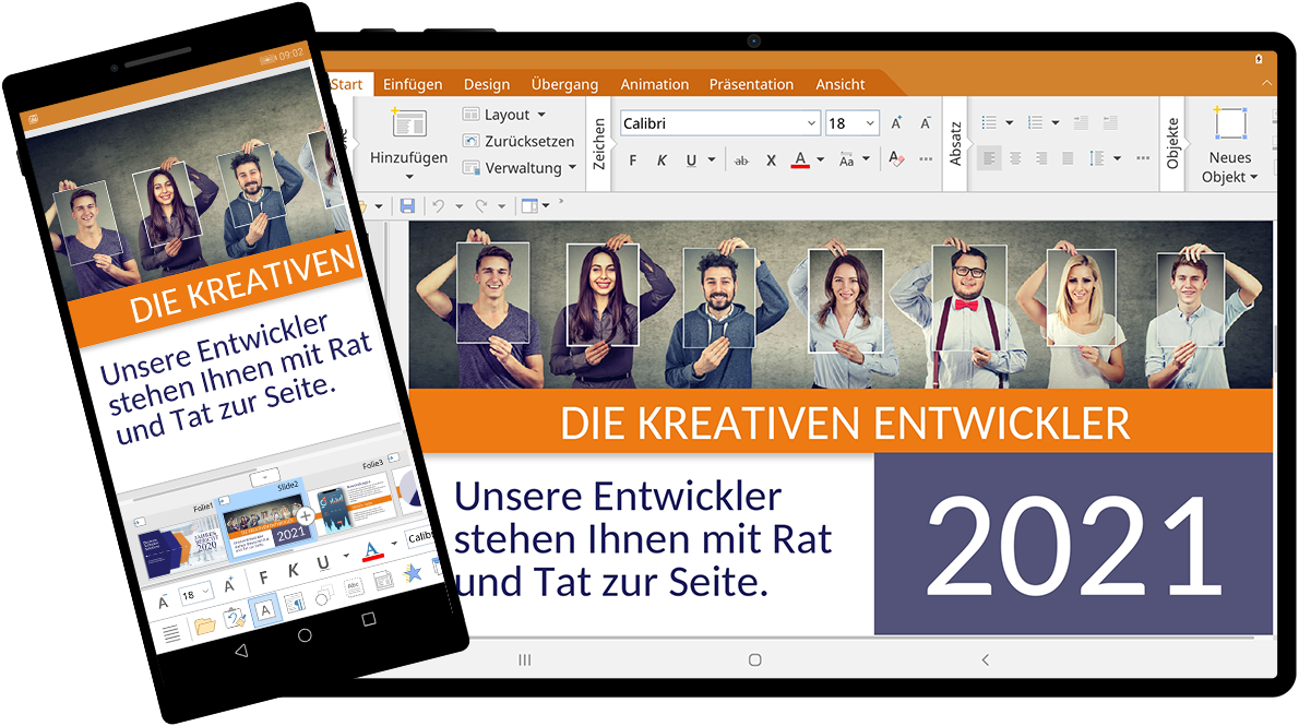 Presentations für Android