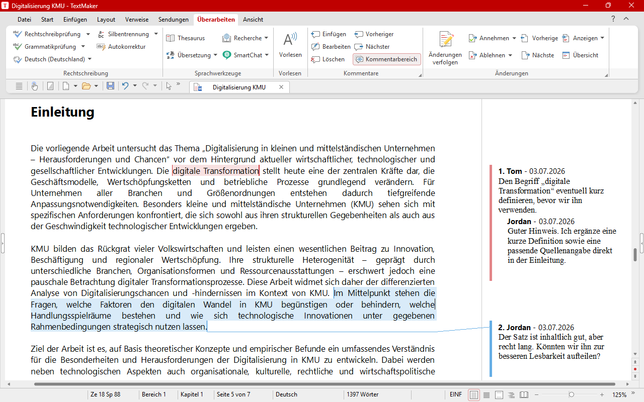 Teamplayer TextMaker